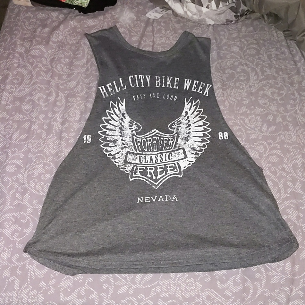 cute biker muscle shirt